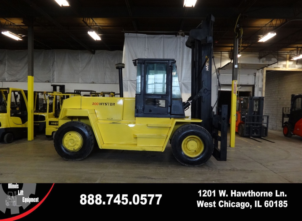  2001 Hyster H300XL Forklift on Sale in Florida