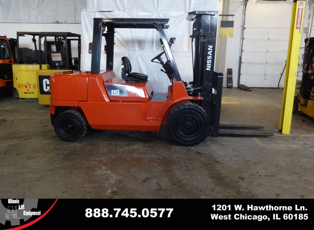 2008 Nissan JDP110 forklift on sale in Florida