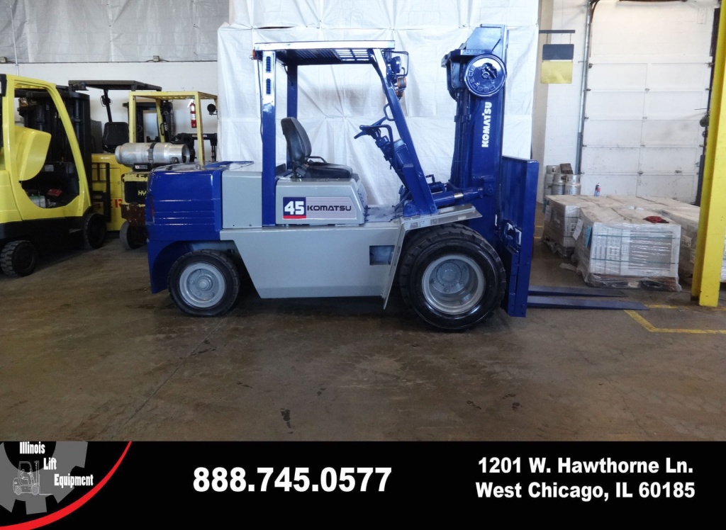 2000 Komatsu FD45T-5 Forklift on Sale in Florida