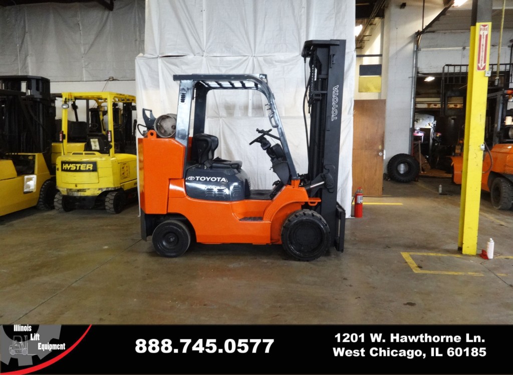 2005 Toyota 7FGCU45-BCS Forklift on Sale in Florida