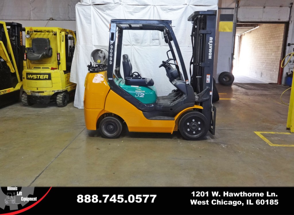  2010 Komatsu FG32SHT-16 Forklift on Sale in Florida