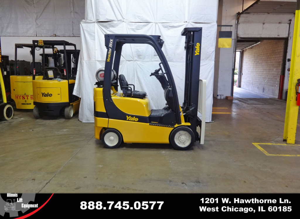 2008 Yale GLC035VX Forklift on Sale in Florida