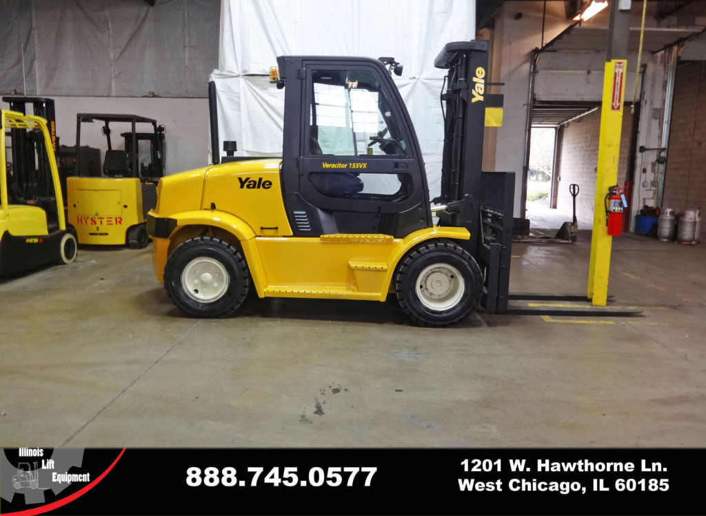  2008 Yale GDP155VX Forklift on Sale in Florida