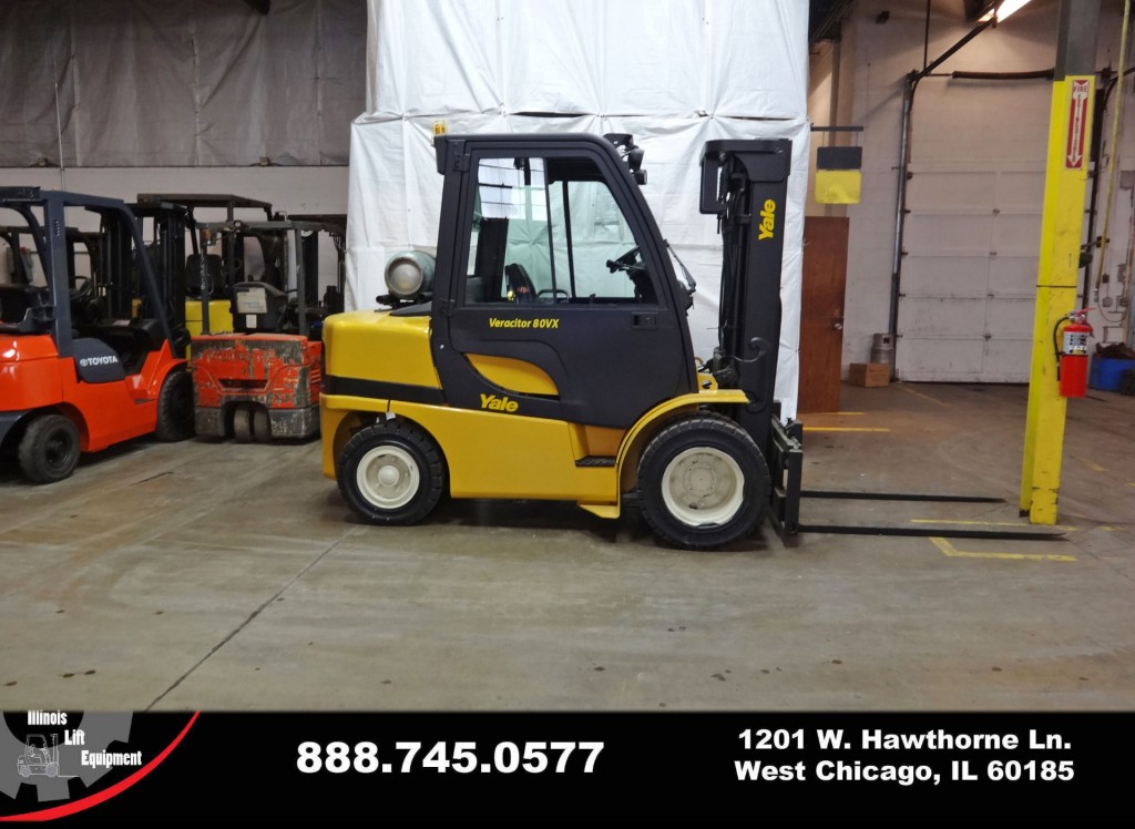  2006 Yale GLP080VX Forklift on Sale in Florida