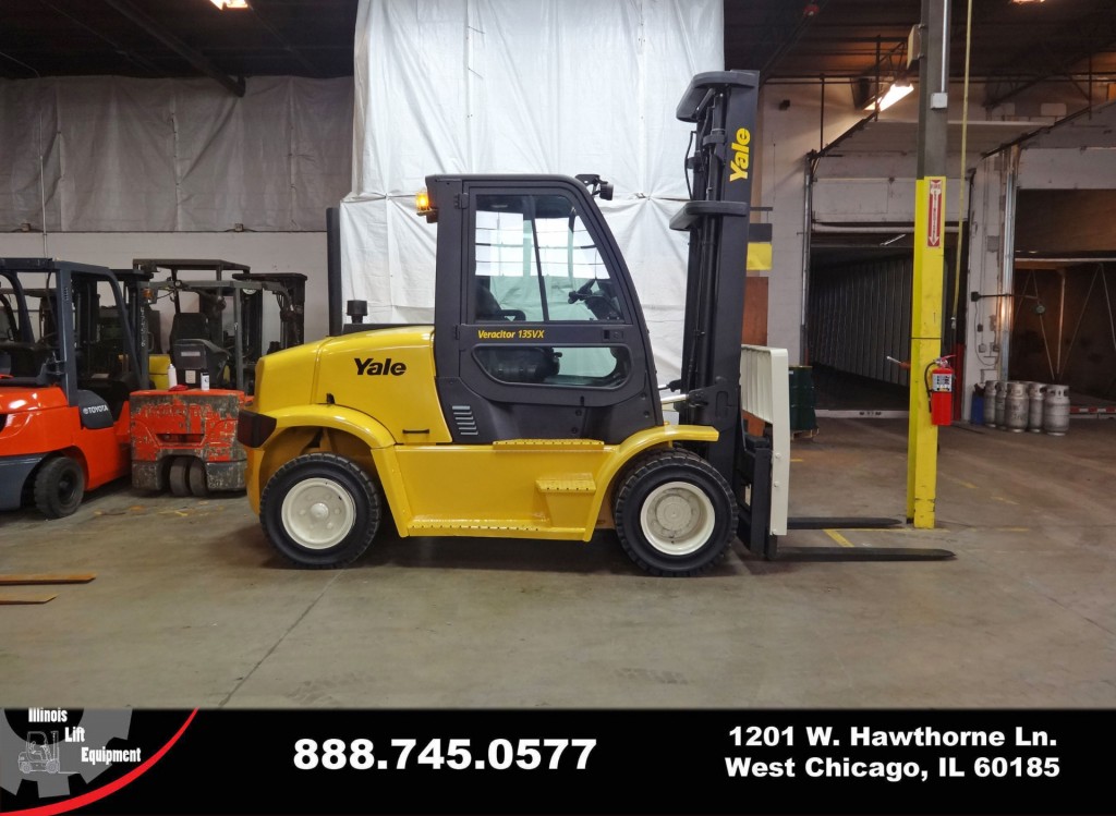 2008 Yale GDP135VX Forklift on Sale in Florida