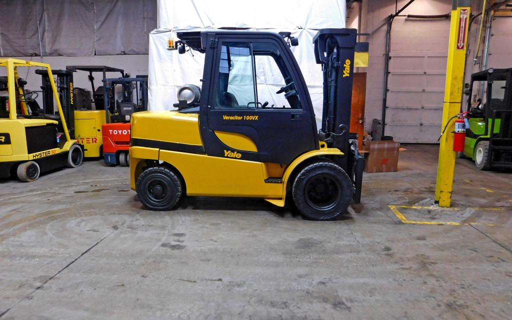 2009 Yale GLP100VX Forklift on Sale in Florida