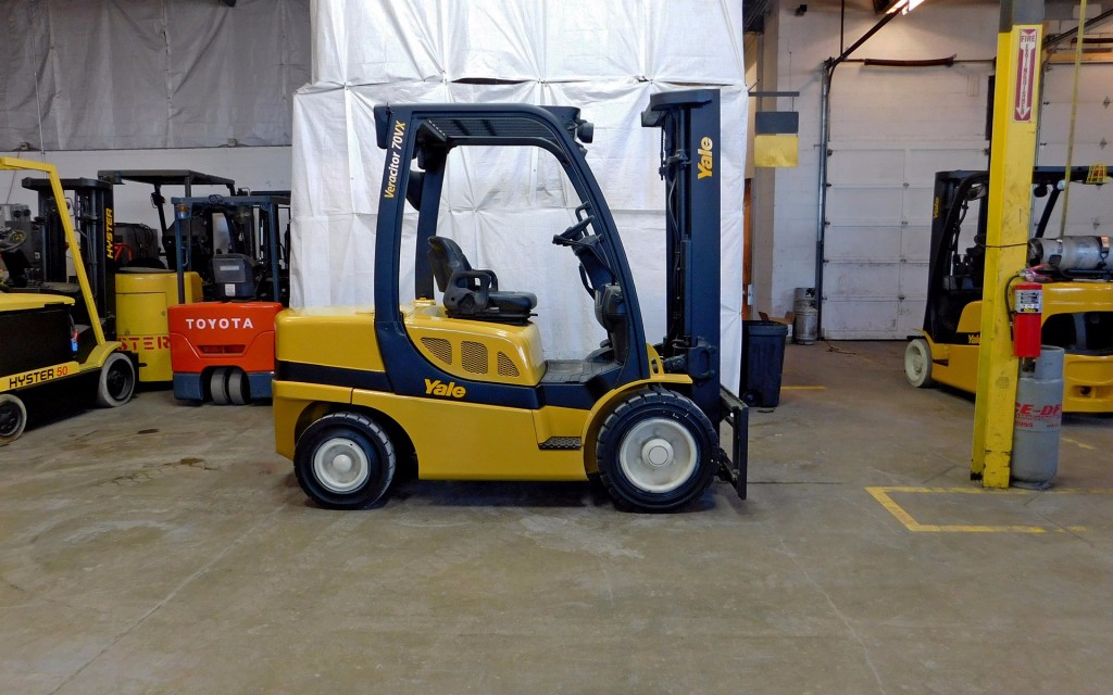  2007 Yale GDP070VX Forklift on Sale in Florida