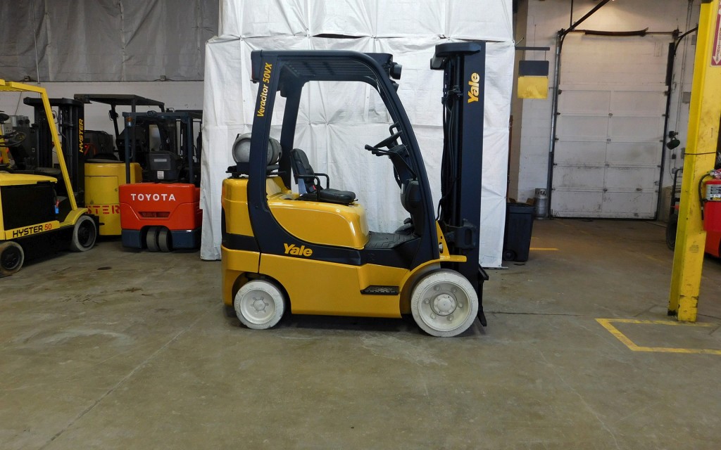  2011 Yale GLC050VX Forklift on Sale in Florida