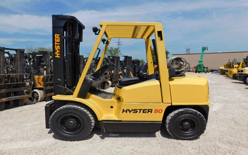  2001 Hyster H80XM Forklift on Sale in Florida