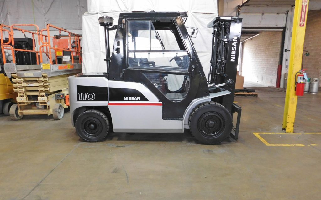  2011 Nissan PFD110Y Forklift On Sale In Florida