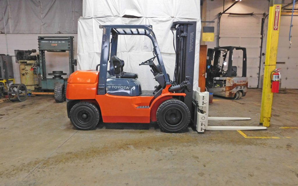  2012 Toyota 7FDU35 Forklift On Sale in Florida